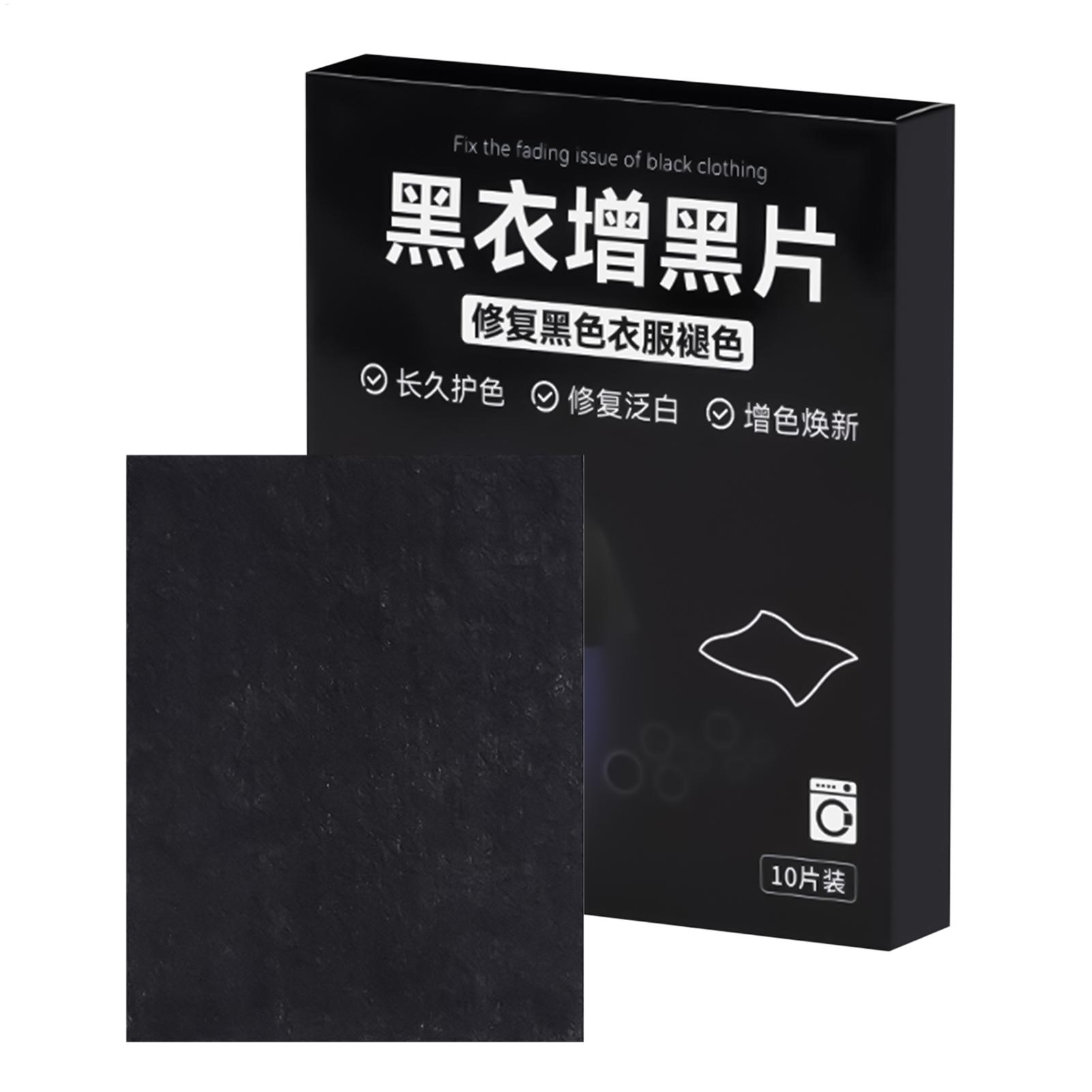 Linum Home Textiles - Black Clothes Dye 10-Piece Intensive All-Purpose