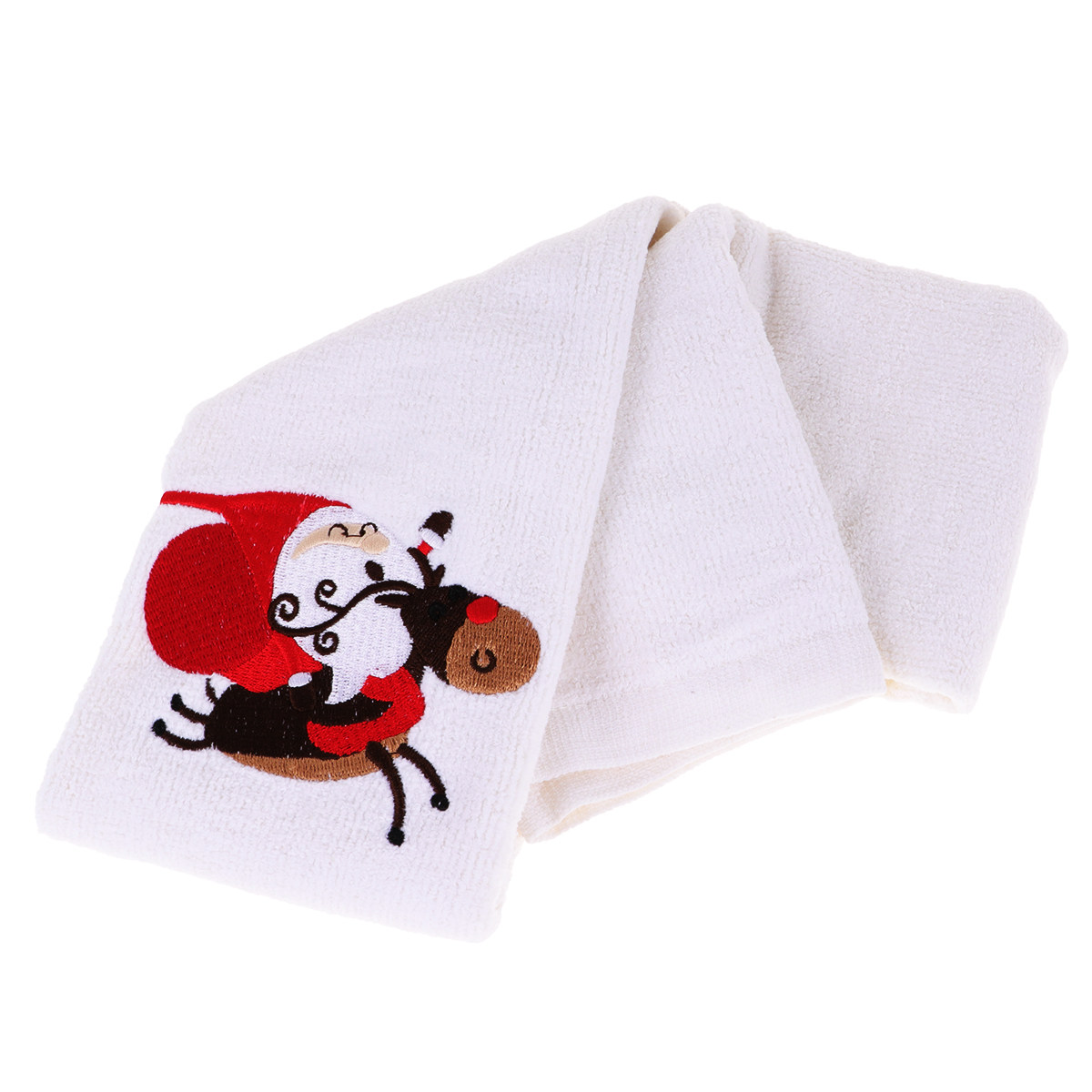 Home Textiles In Pakistan - Towel Home Decor Embroidered with Bow