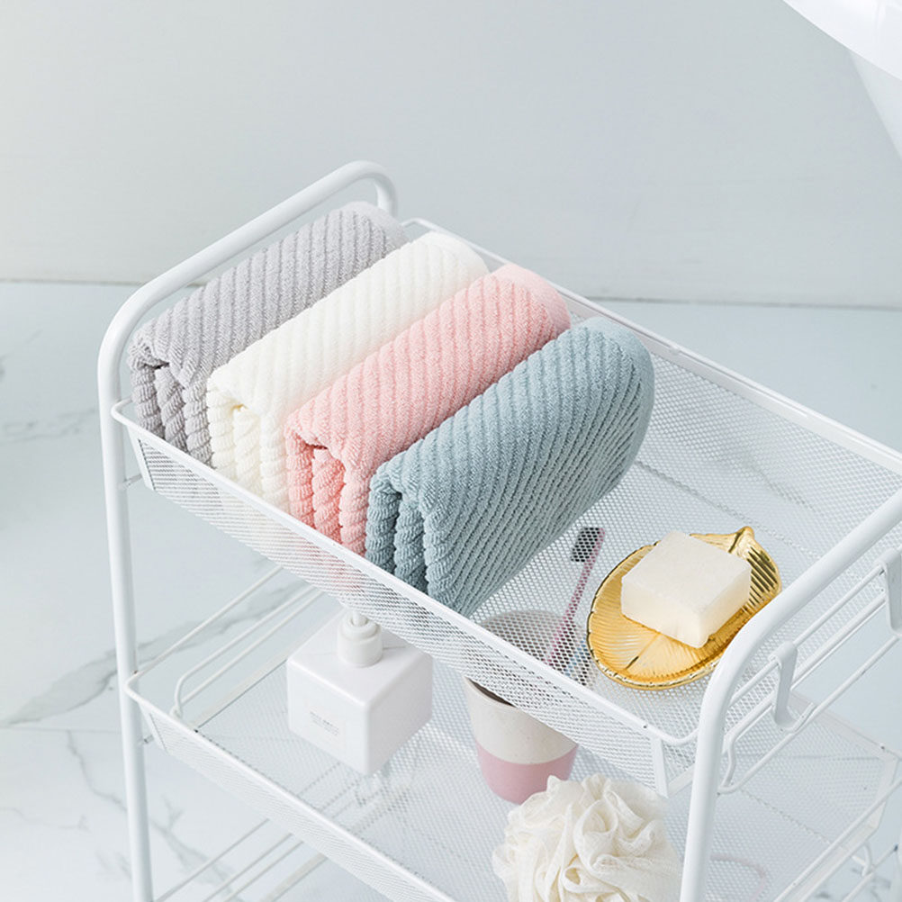 Home Textiles In Pakistan - 4Pcs High-Quality Cotton Washcloths Breathable Quick-Drying