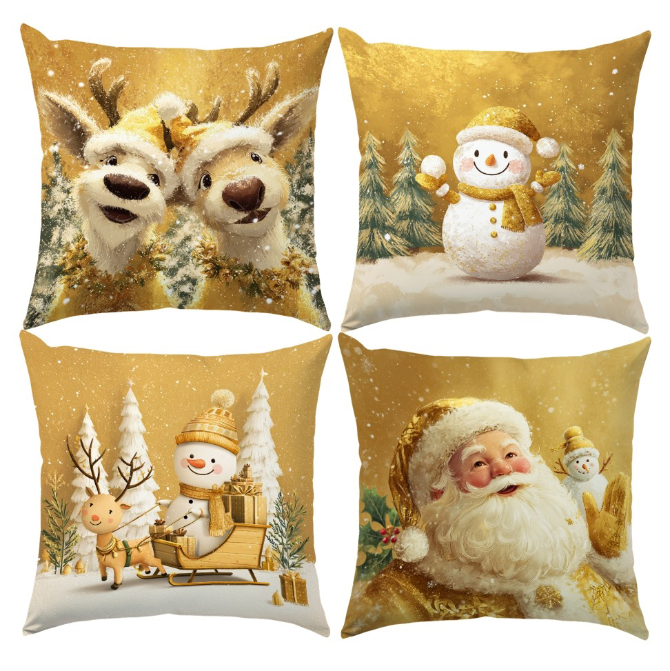 Festive Christmas Pillowcases: - Home Textiles News avis et prix