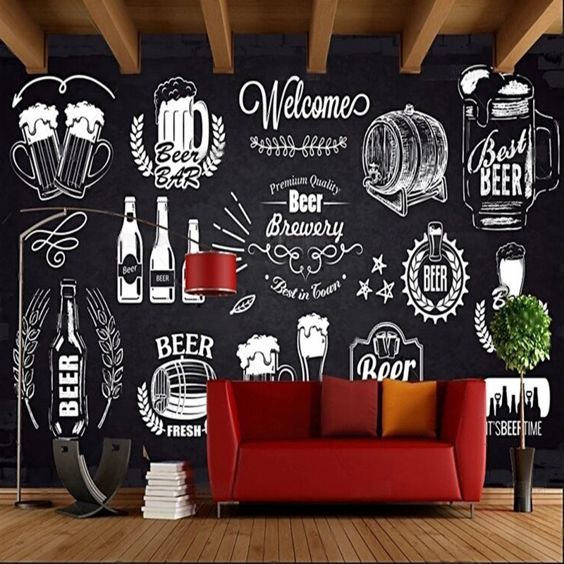 Simple hand-painted beer perso - Home Textiles Images avis et prix