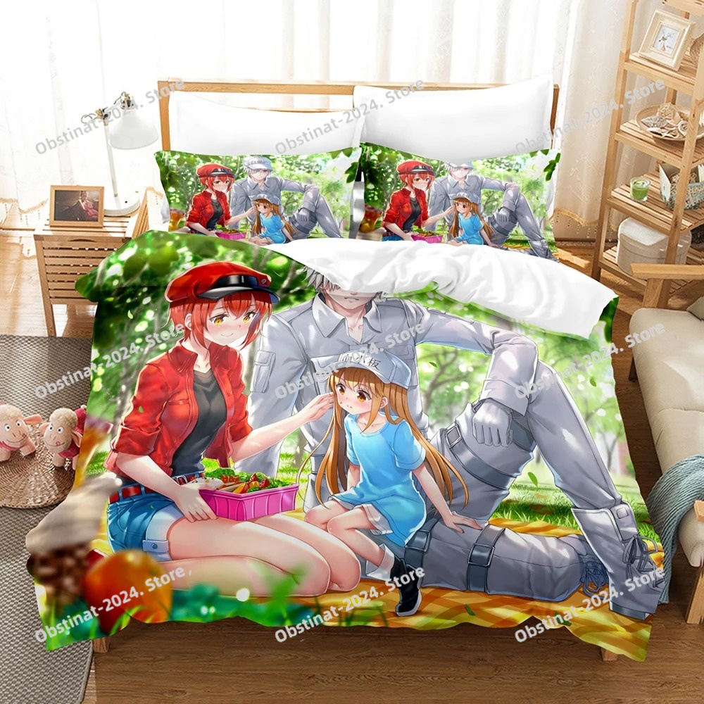 3d Print Cells At Work Cartoon - Home Textiles Images avis et prix