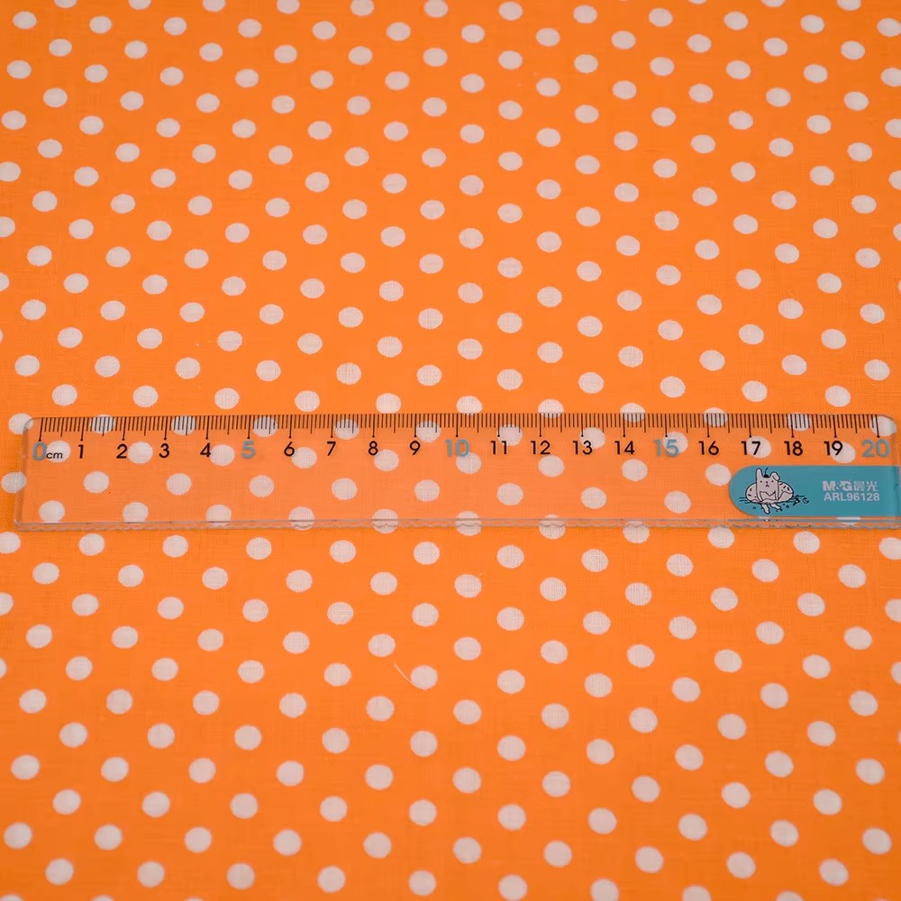 50X150CM White Orange Polka Do - Home Textiles Products avis et prix