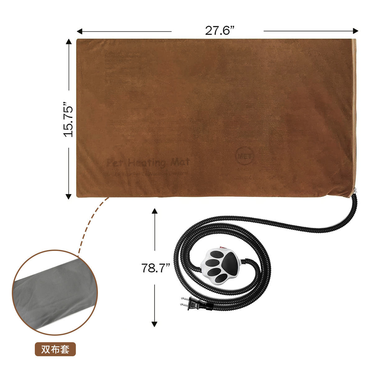 Hot-selling New Product - Inte - Electric Blanket Heated avis et prix