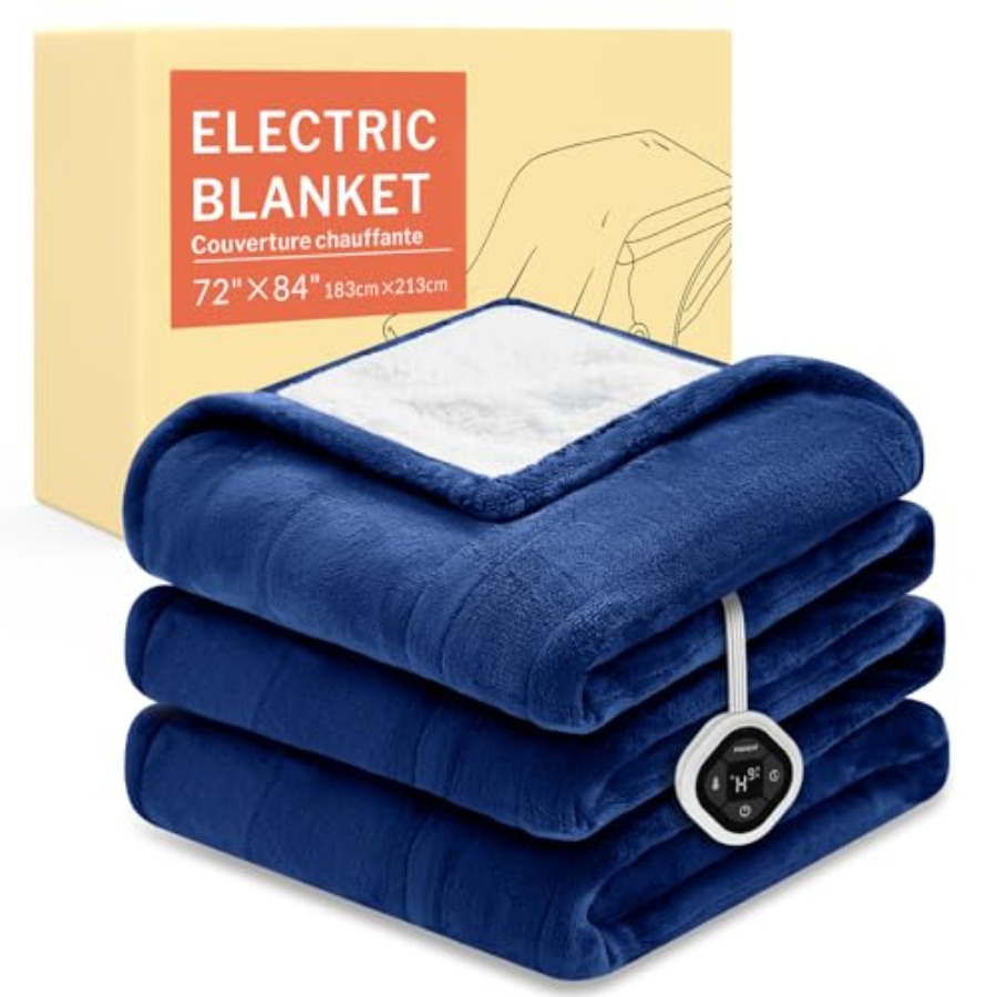 LuxeHeat Heated Blanket Electr - Electric Blanket Heated avis et prix