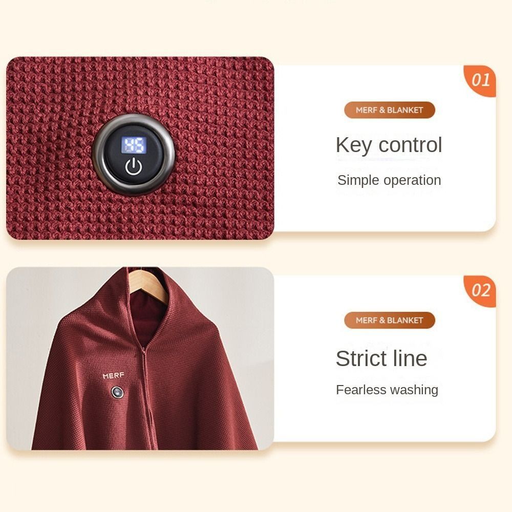Fashion Wearable USB Electric  - Electric Blanket Heated avis et prix