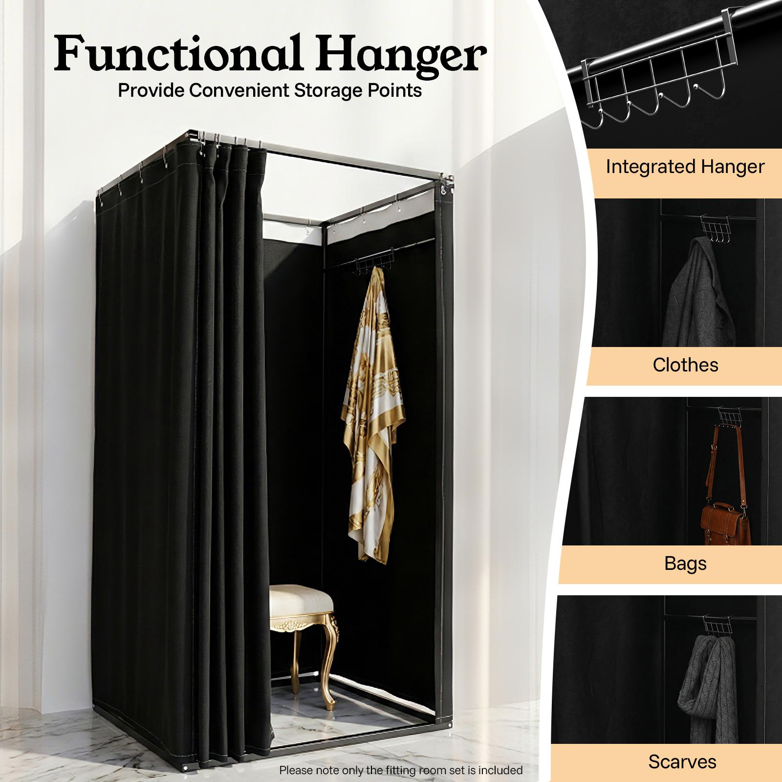 Portable Clothing Store Fittin - Linum Home Textiles avis et prix