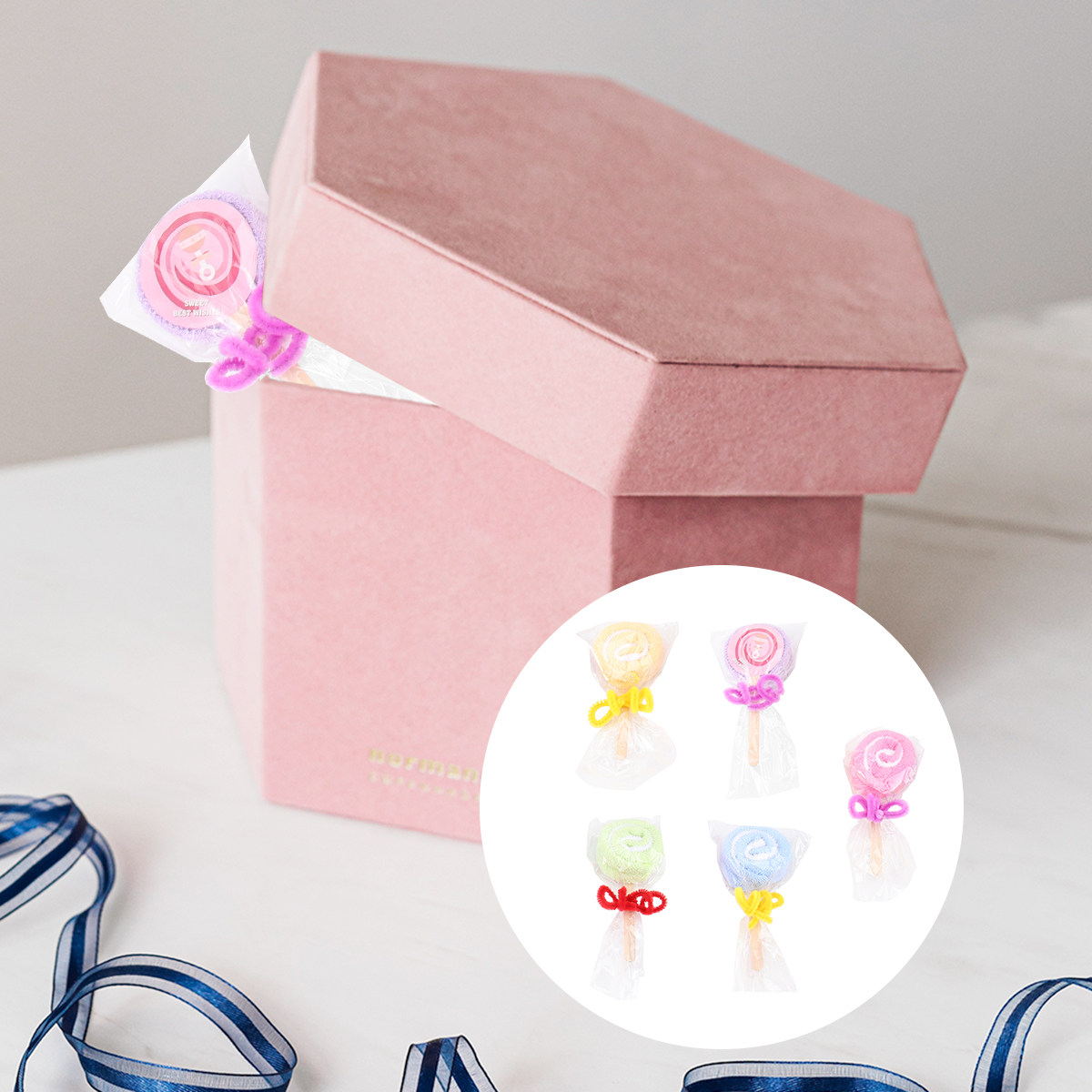 5Pcs Lollipop-Shaped Creative  - Home Textiles In Pakistan avis et prix