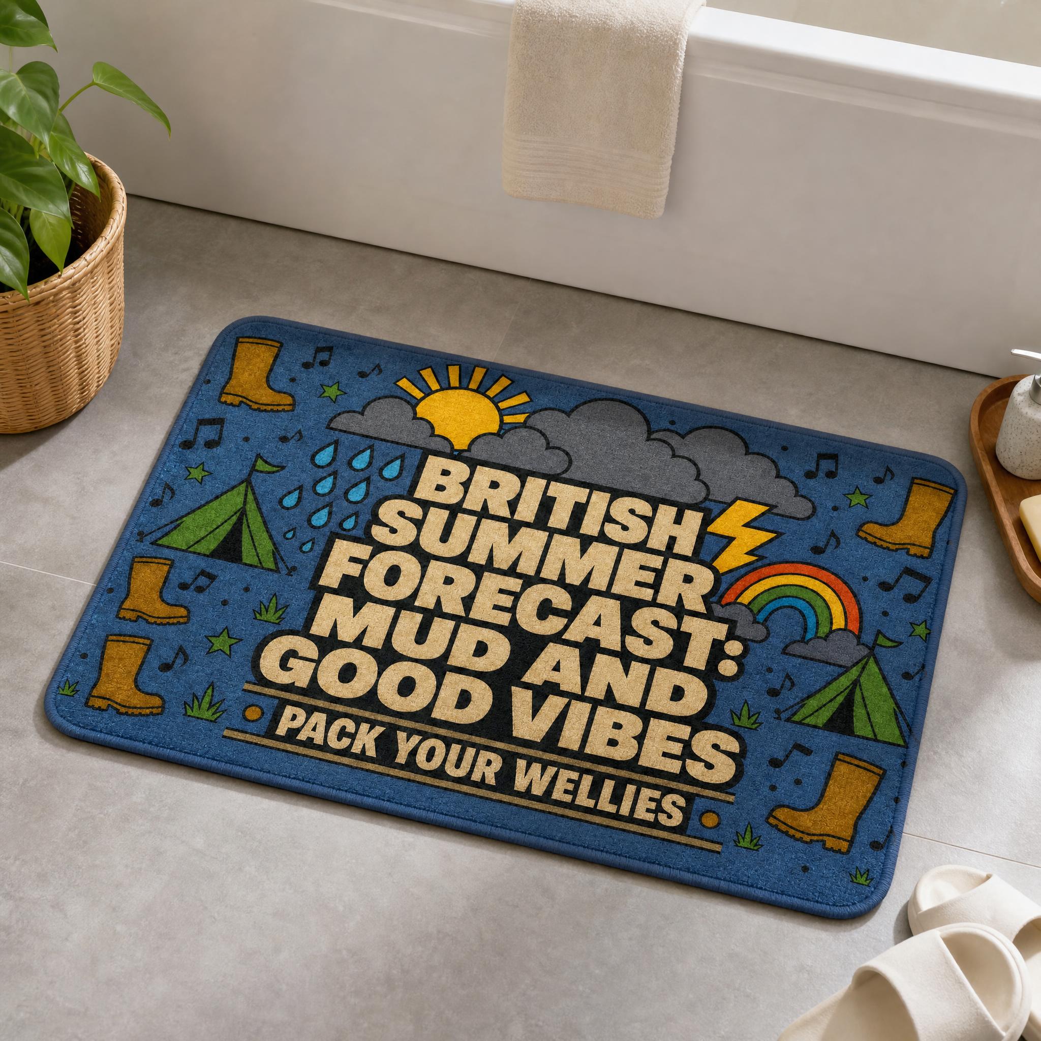 British Festival Bath Mat Well - Home Textiles Uk avis et prix