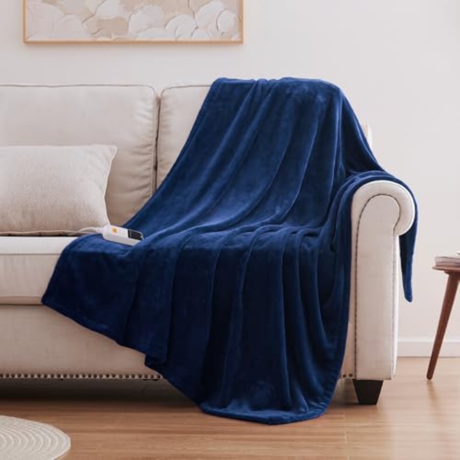 Heated Blanket Electric Throw  - Electric Blanket Heated avis et prix
