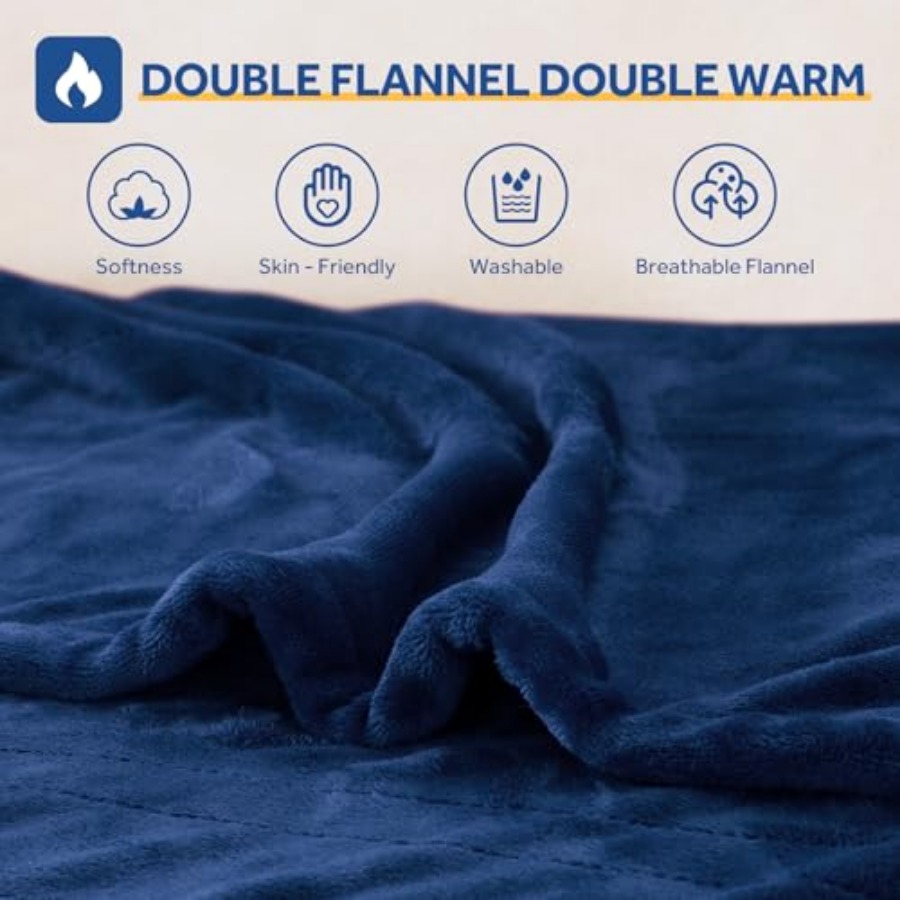 Heated Blanket Electric Throw  - Electric Blanket Heated avis et prix