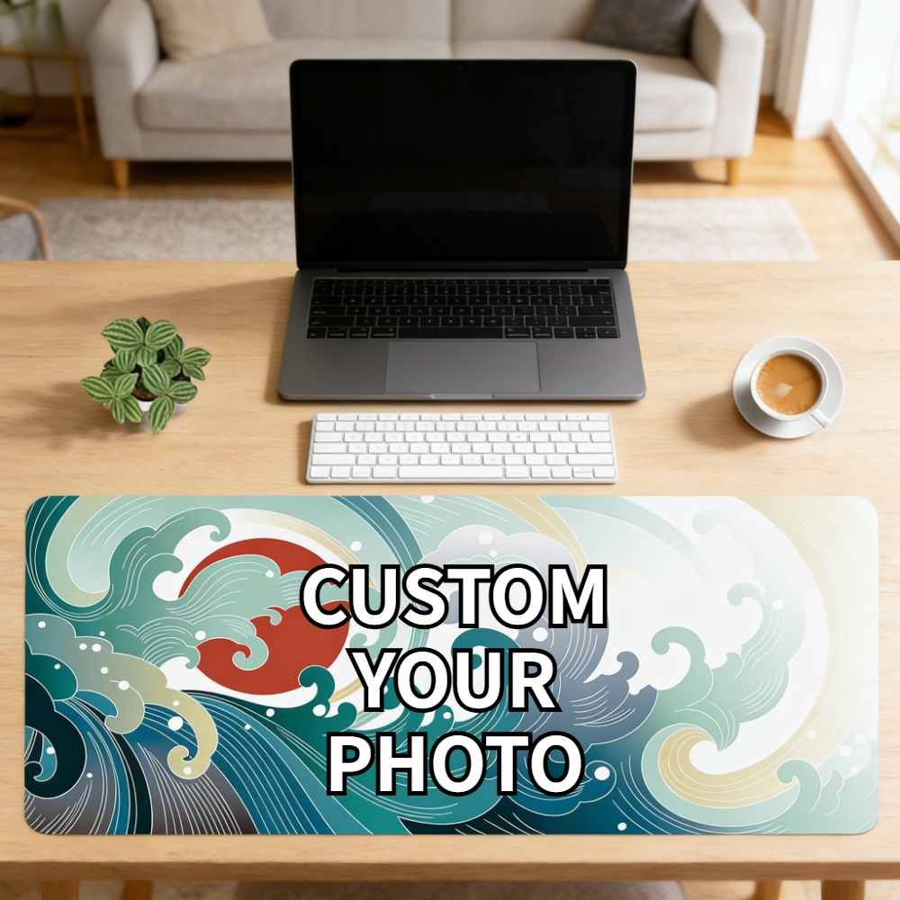 1pc Custom Photo Mouse Pad - P - Home Textiles Images avis et prix