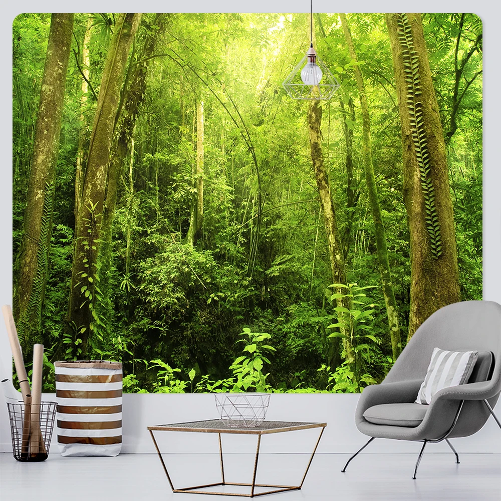 Quiet forest home decor tapest - Linum Home Textiles avis et prix