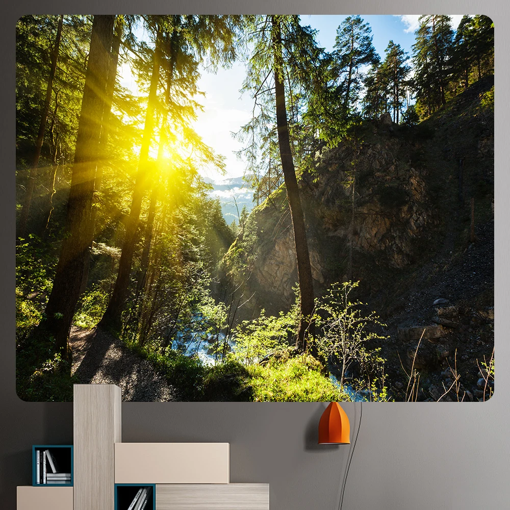 Quiet forest home decor tapest - Linum Home Textiles avis et prix