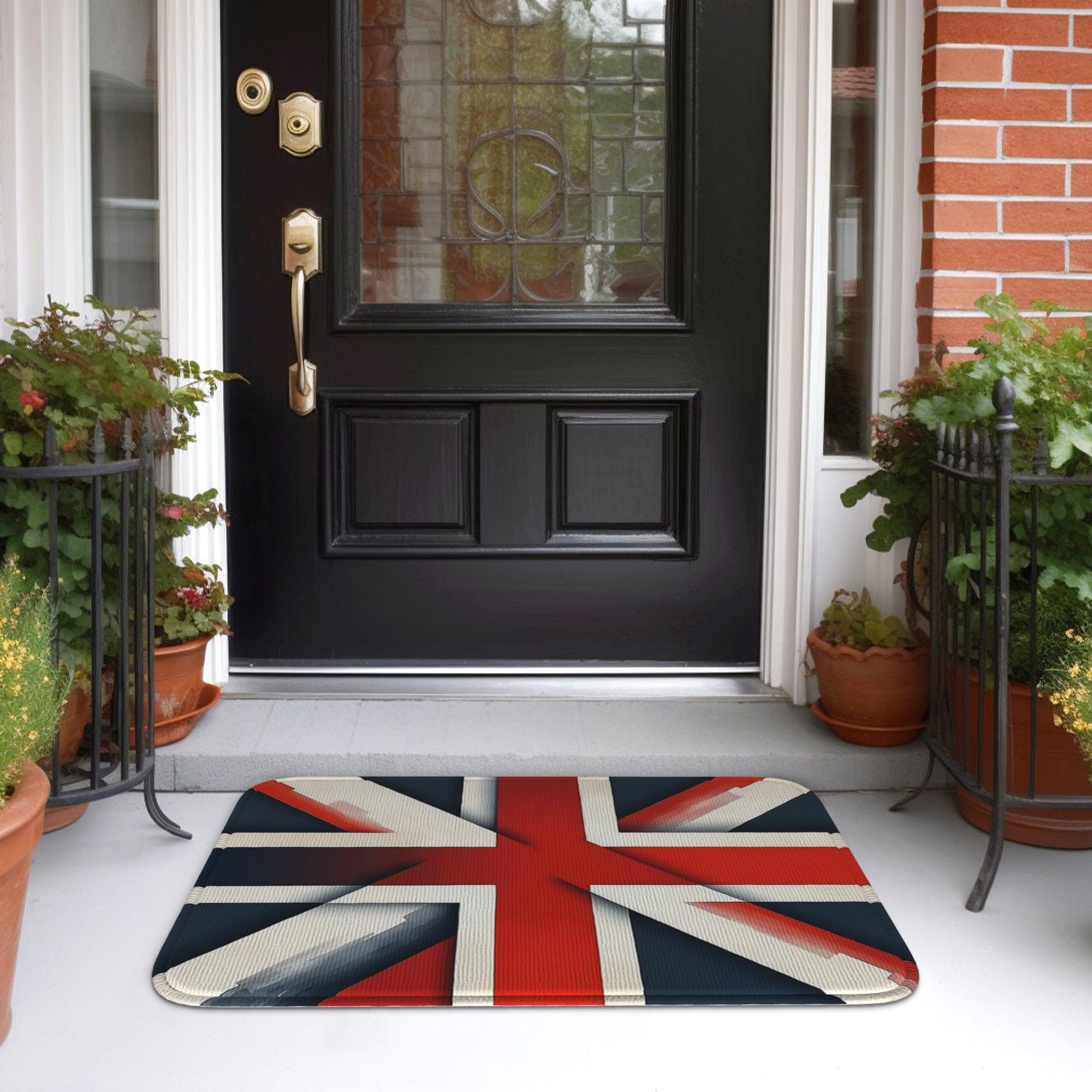 Funky Union Jack UK  flag Door - Home Textiles Uk avis et prix