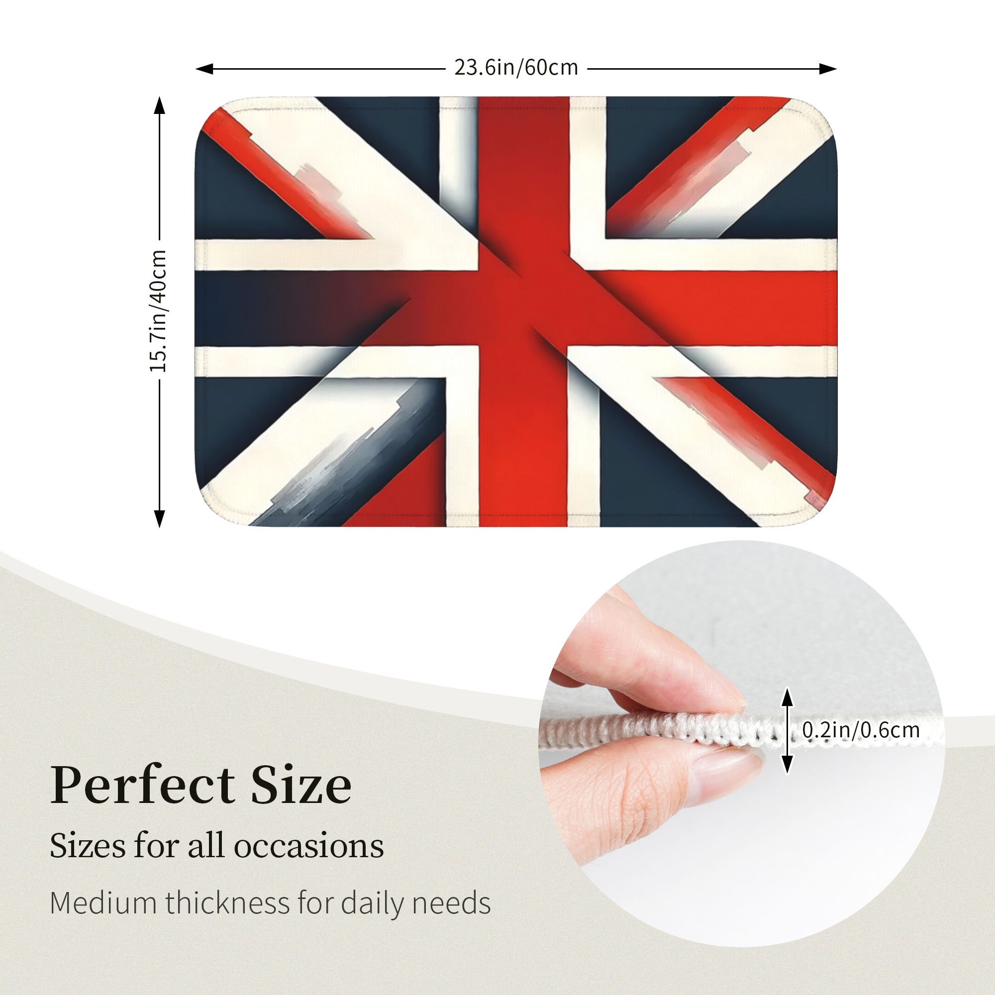 Funky Union Jack UK  flag Door - Home Textiles Uk avis et prix