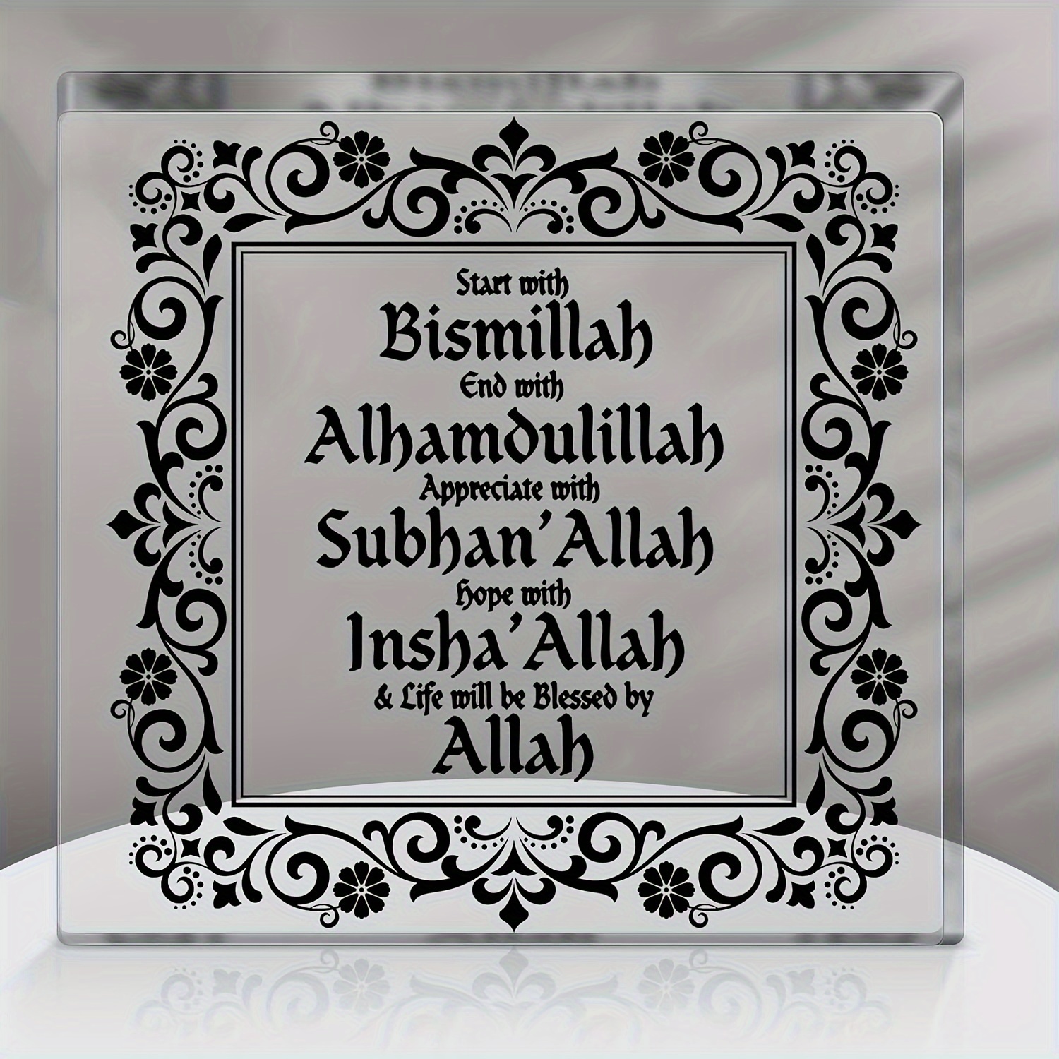 1pc, Acrylic Decor Eid Ramadan - Home Quran avis et prix