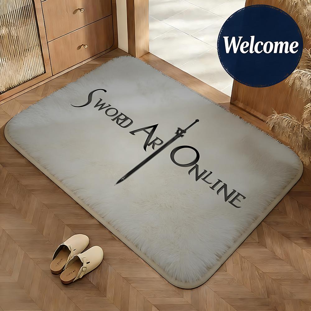 Soft Flannel Floor Mat Anime S - Home Textiles Online avis et prix
