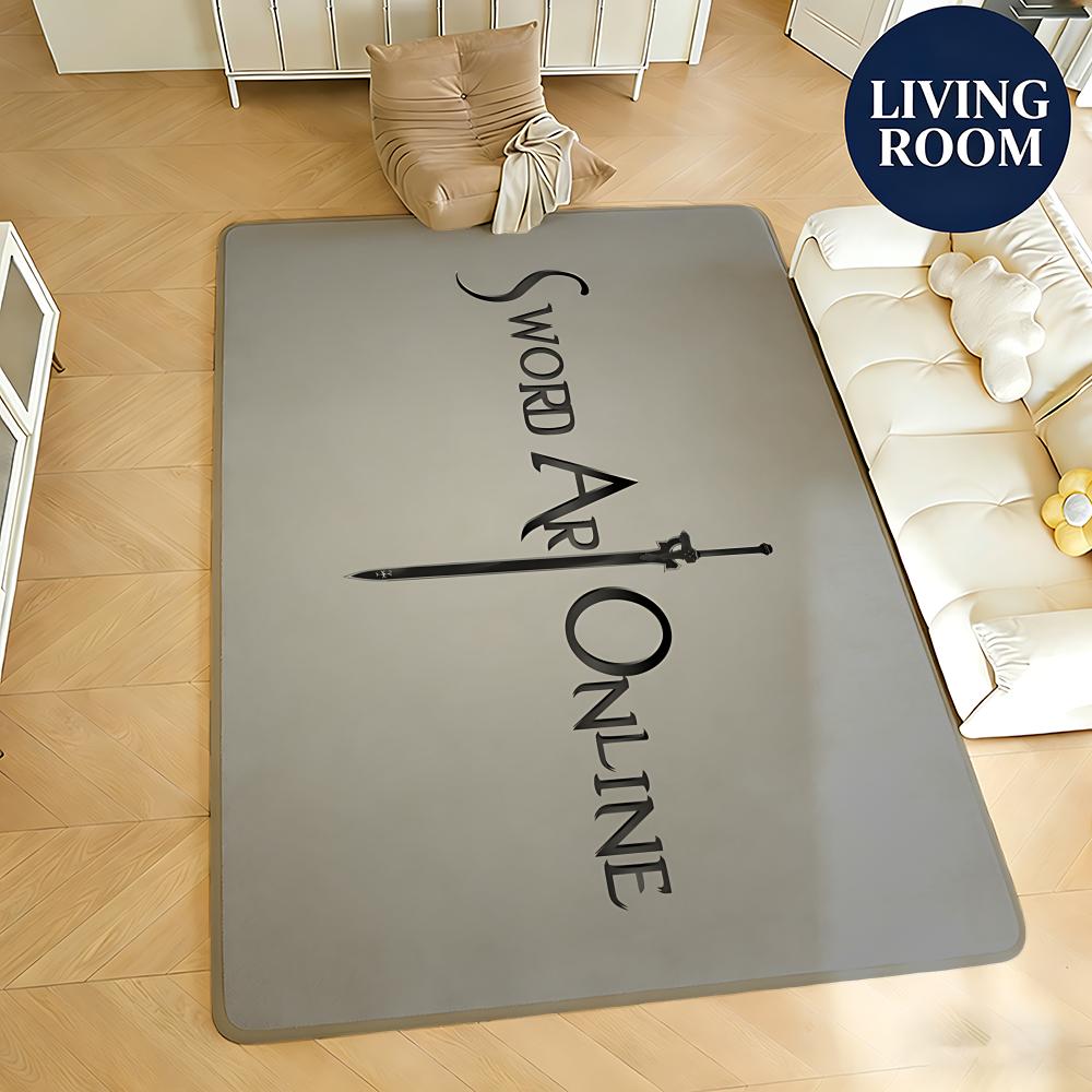 Soft Flannel Floor Mat Anime S - Home Textiles Online avis et prix