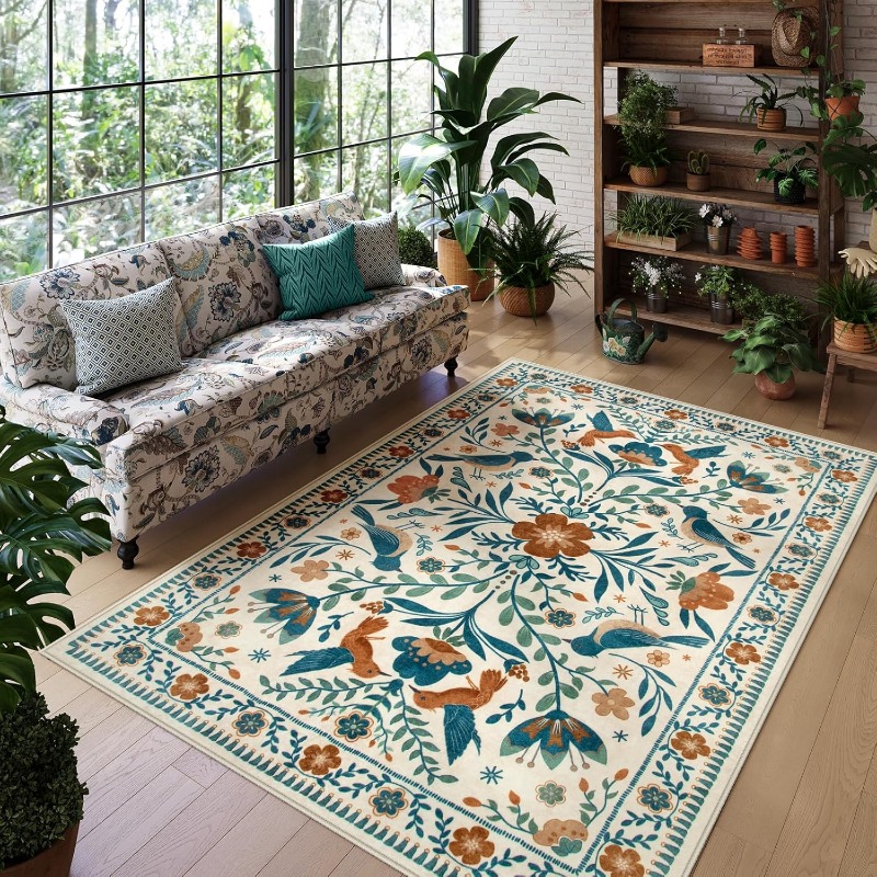 Vintage Floral Plant Patterns  - Home Textiles Online avis et prix