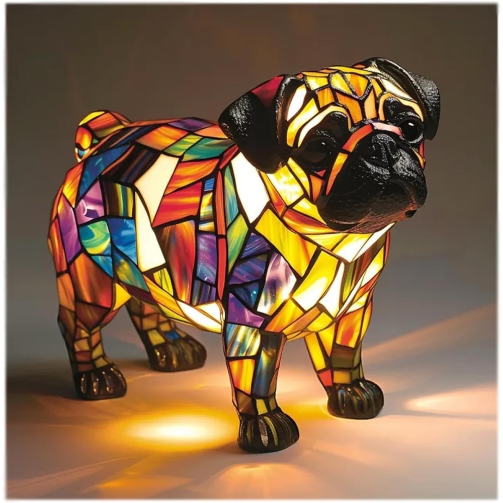 New Dog Series Resin Figurines - Home Textiles Products avis et prix