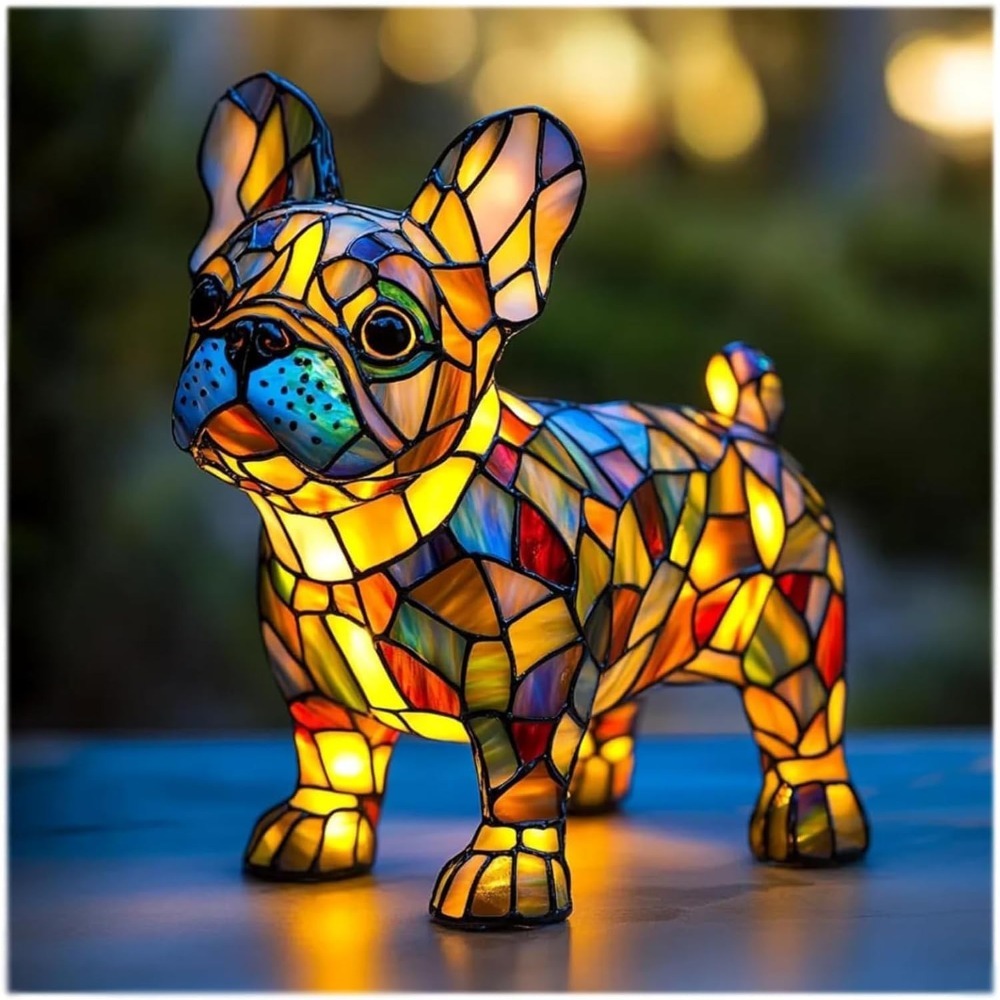 New Dog Series Resin Figurines - Home Textiles Products avis et prix