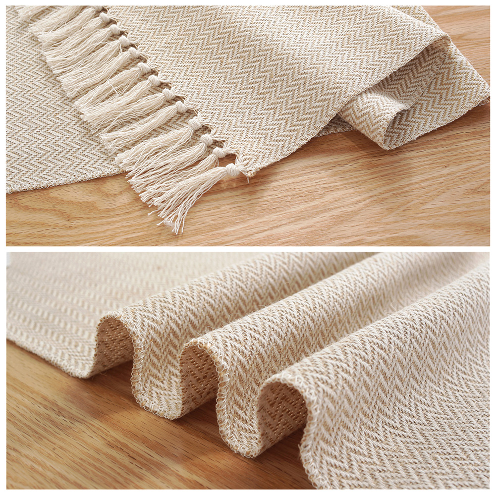 Vintage Woven Cotton Linen Tab - Home Textiles News avis et prix
