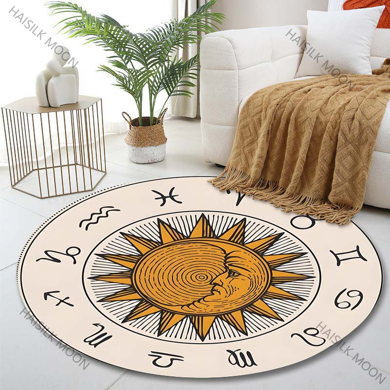 1PC Zodiac signs around sun im - Home Textiles Images avis et prix