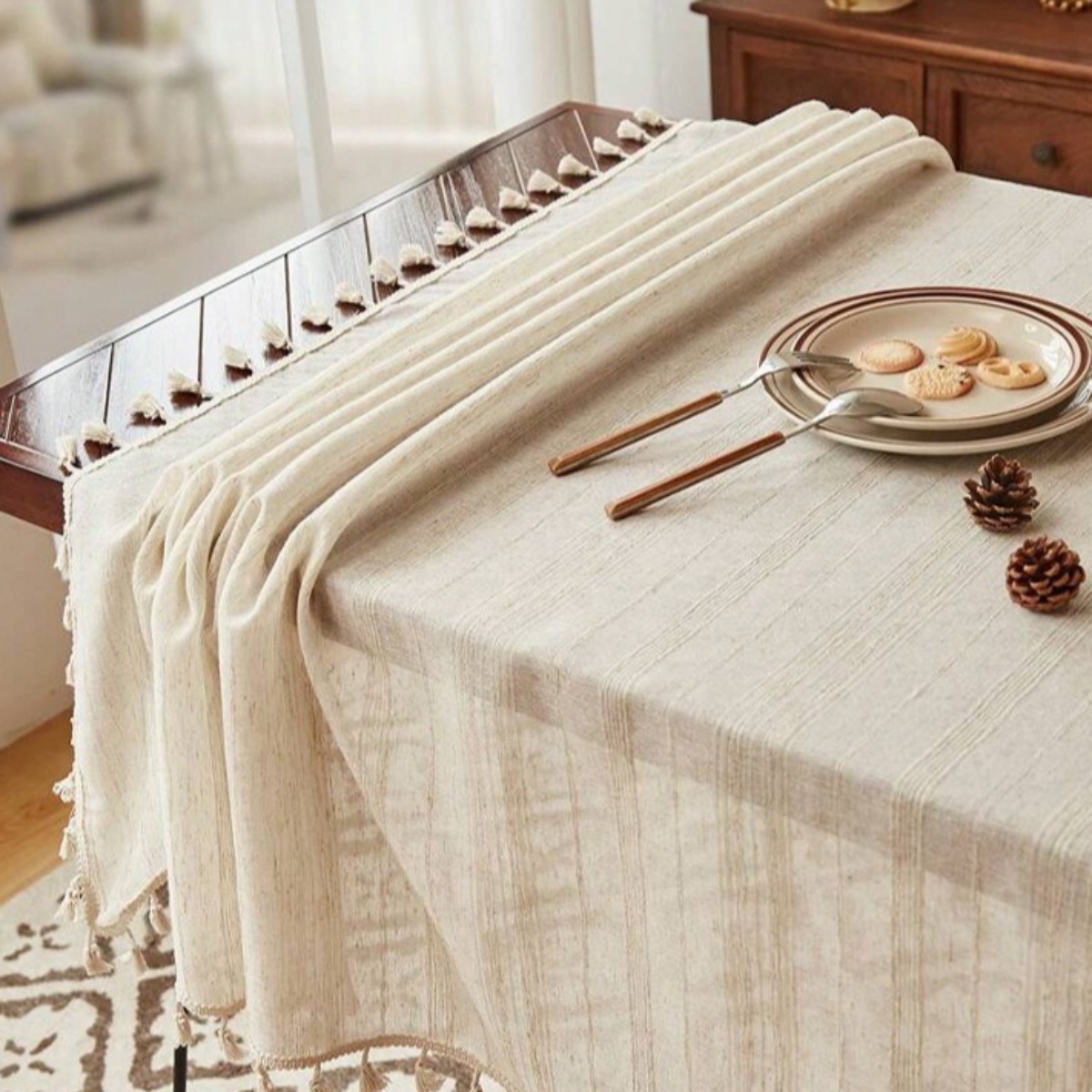 Table Cloth Rectangle Heavy Du - Home Textiles News avis et prix