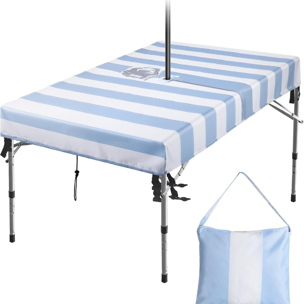 Outdoor Tablecloth with Umbrel - Home Textiles News avis et prix