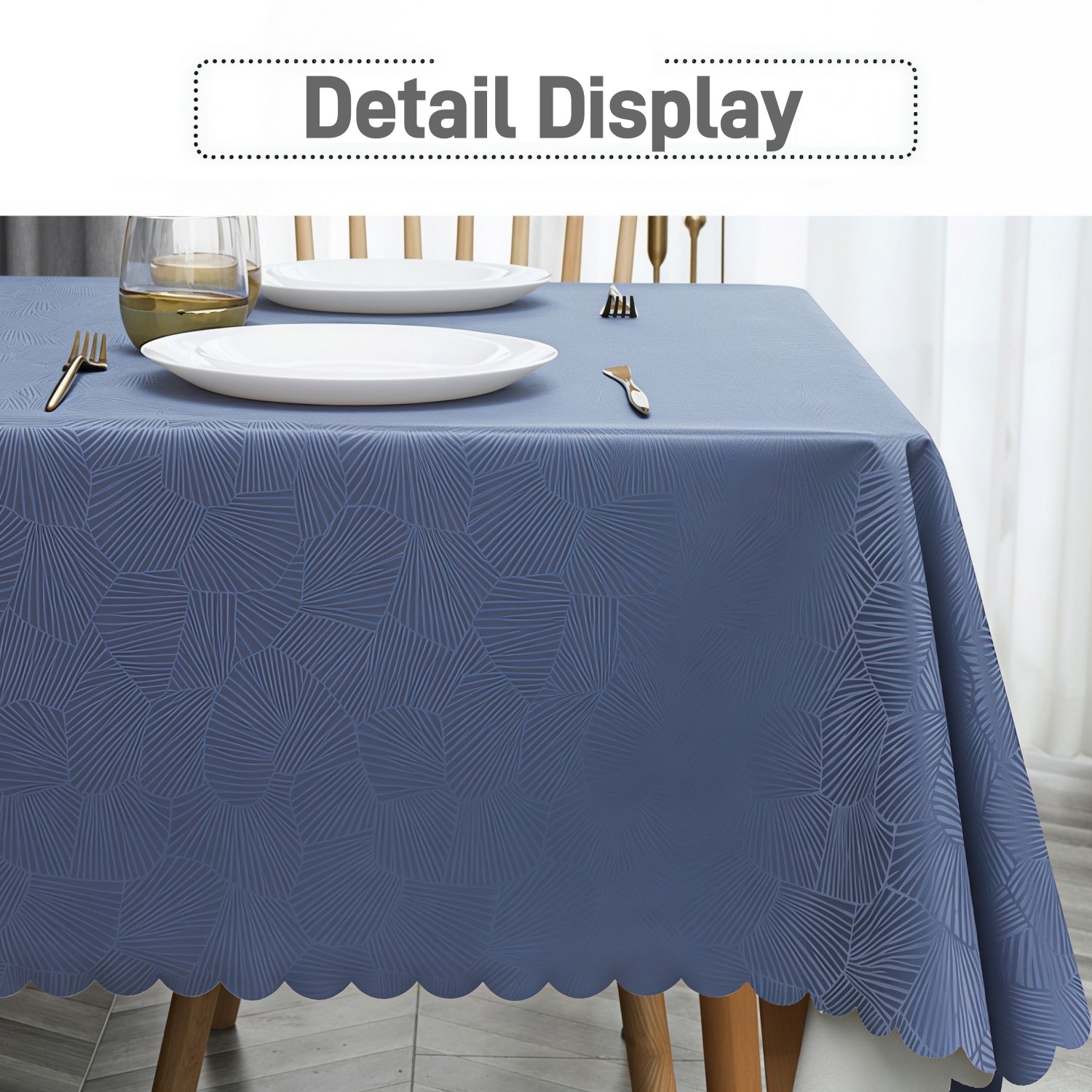 Vinyl Table Cloth Rectangular  - Home Textiles News avis et prix