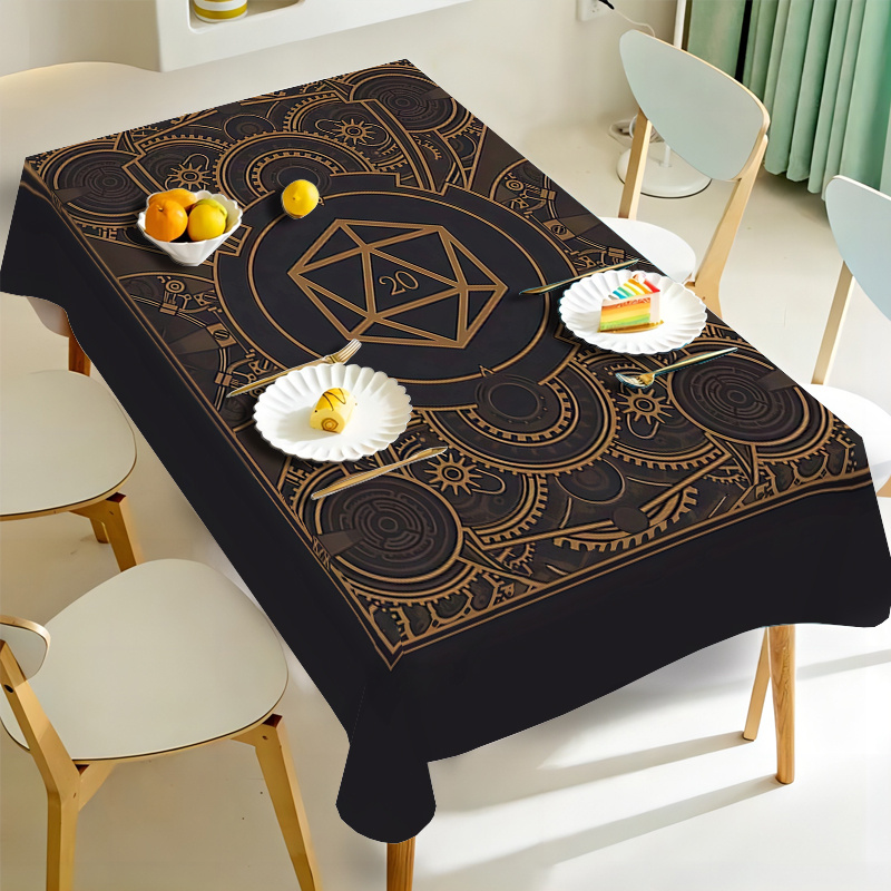 Steampunk Black Golden Gear Pa - Home Textiles Products avis et prix