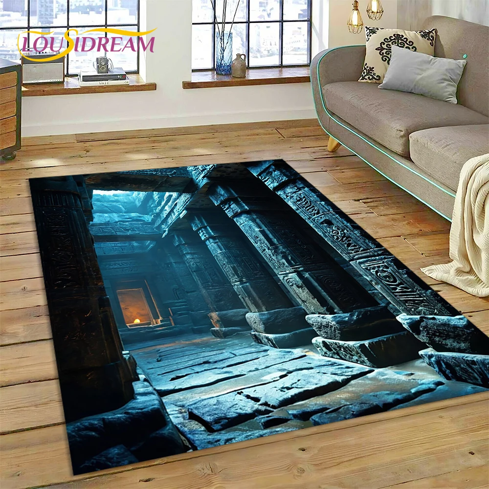 Illusion God's Temple Door Gat - Home Textiles Online avis et prix