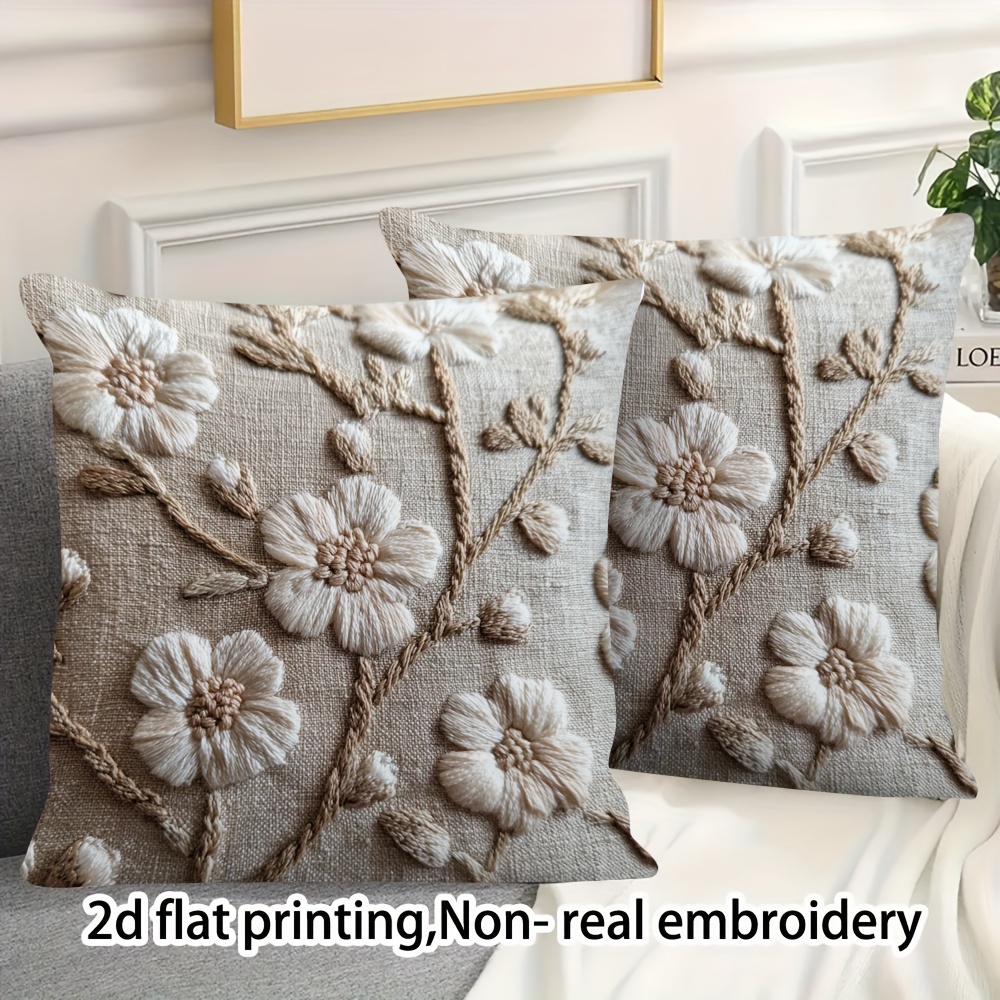 Short plush material pillowcas - Home Textiles Online avis et prix