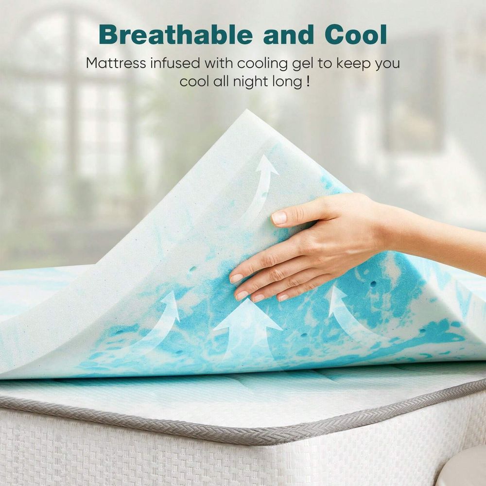 Memory Foam Mattress Topper 2  - Mattress Pad Topper avis et prix