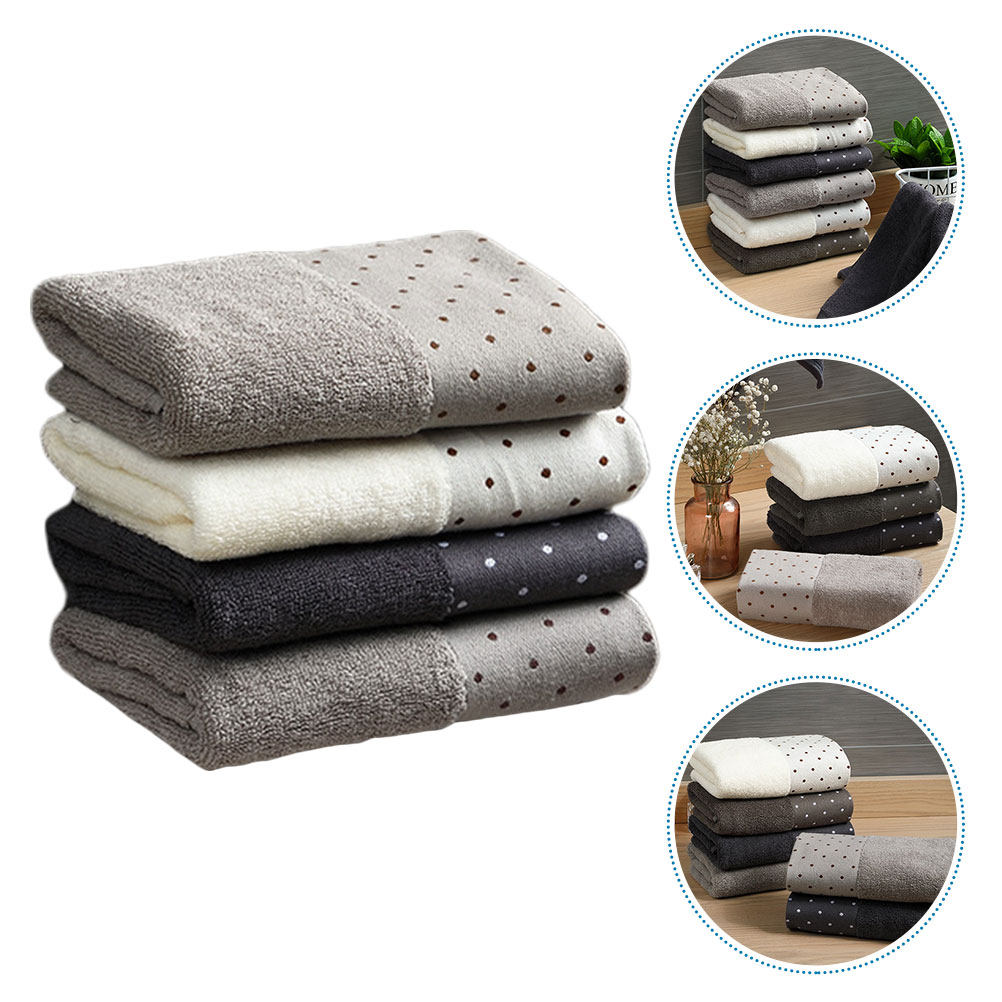 4Pcs Cotton Face Towel Highly  - Home Textiles In Pakistan avis et prix