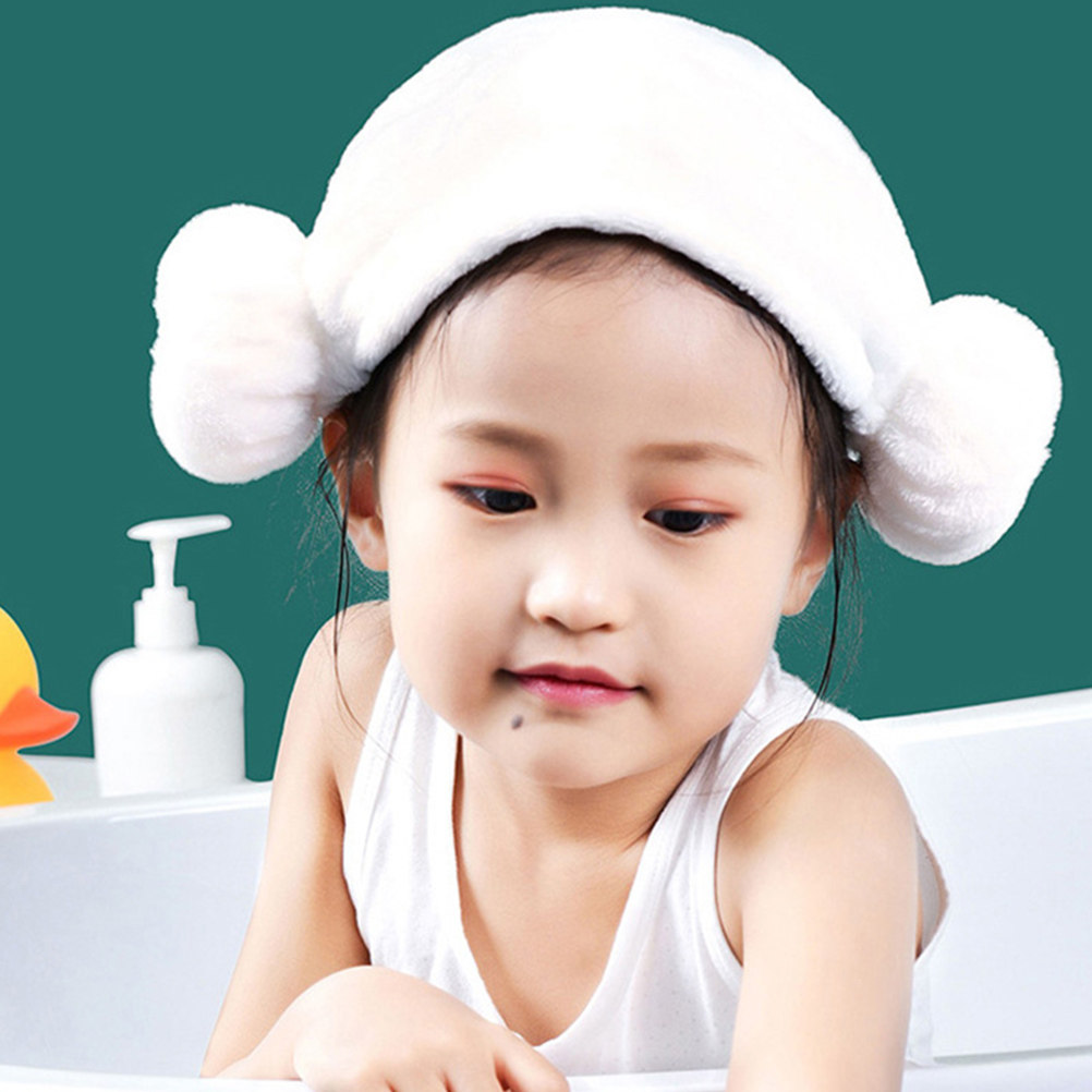 Heart Pattern Hair Drying Cap  - Home Textiles In Pakistan avis et prix
