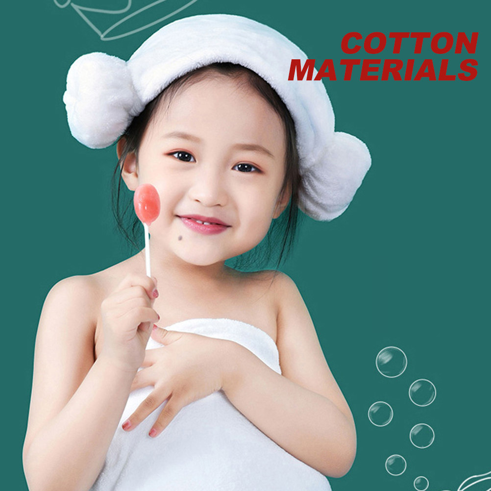 Heart Pattern Hair Drying Cap  - Home Textiles In Pakistan avis et prix