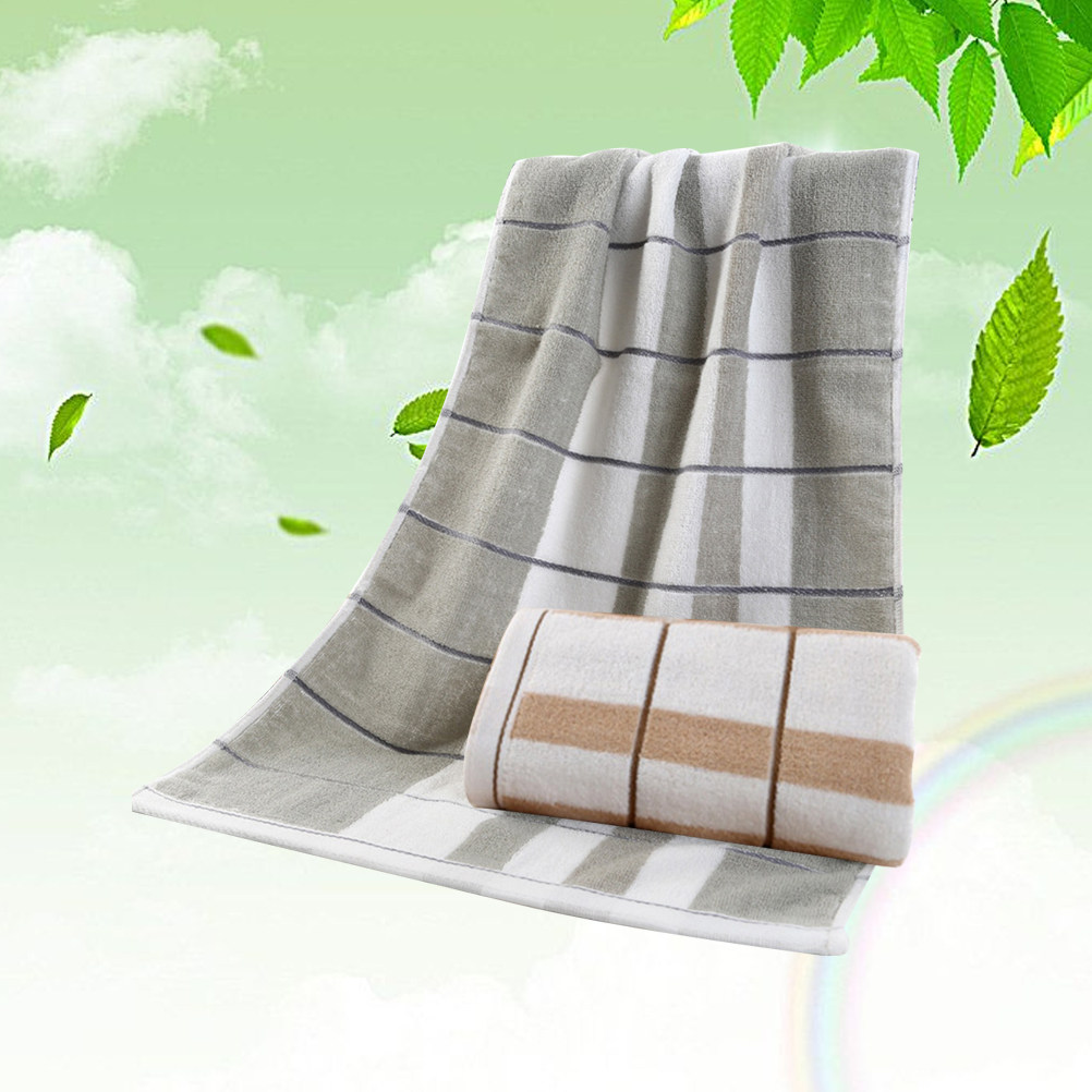 2Pcs Long Cotton Hand Towels S - Home Textiles In Pakistan avis et prix
