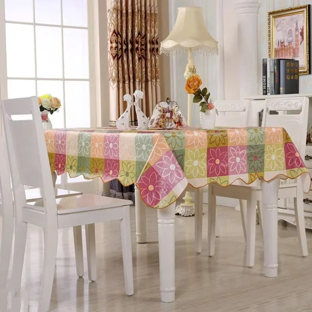 Waterproof PVC Table Cloth Hom - Home Textiles News avis et prix