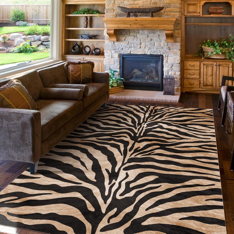 Tiger Leopard stripes Living R - Home Textiles Online avis et prix