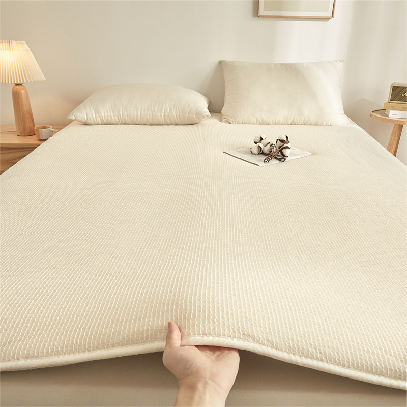 Fishscale pattern All cotton Q - Mattress Pad Topper avis et prix