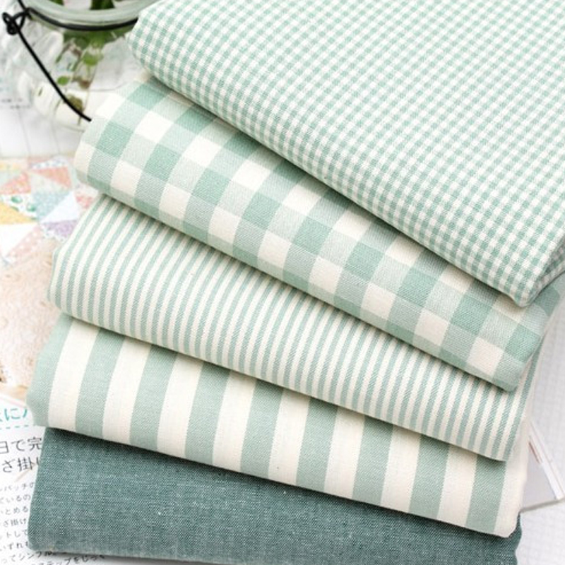 Plaid Linen Cotton Fabric Clot - Linum Home Textiles avis et prix
