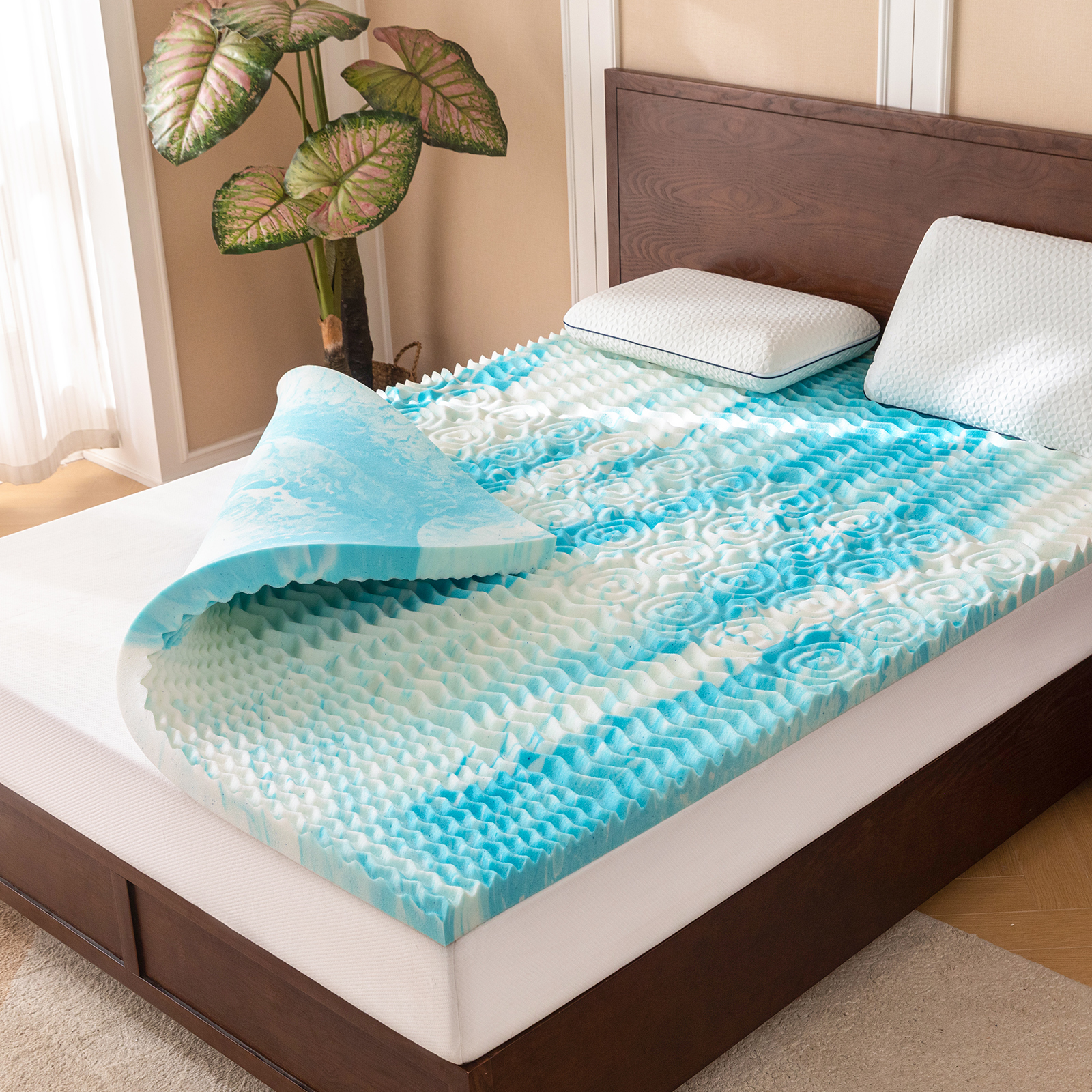 Hcore Mattress Topper, 5-Zone  - Mattress Pad Topper avis et prix