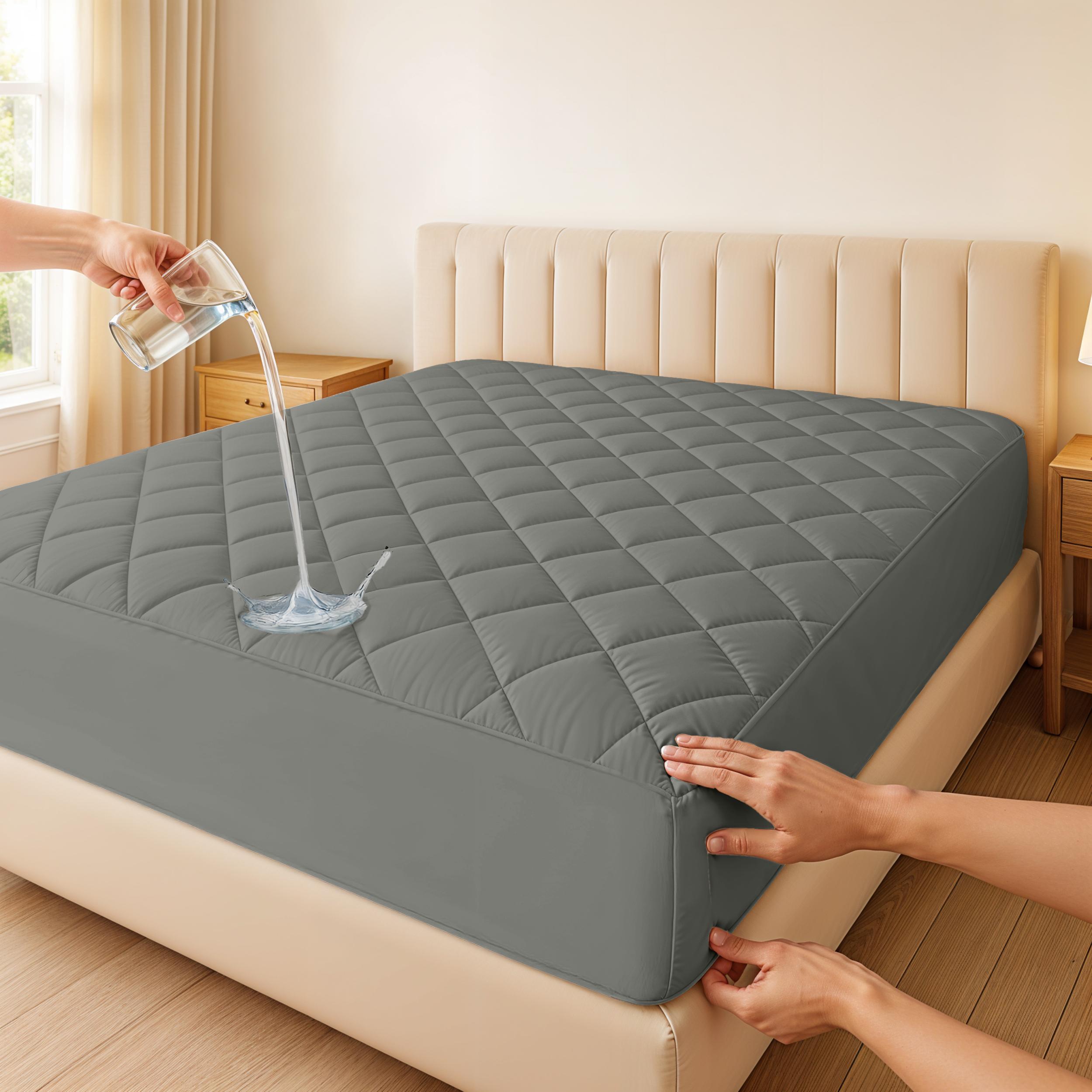 Lux Décor Quilted Mattress Pad - Mattress Pad Topper avis et prix