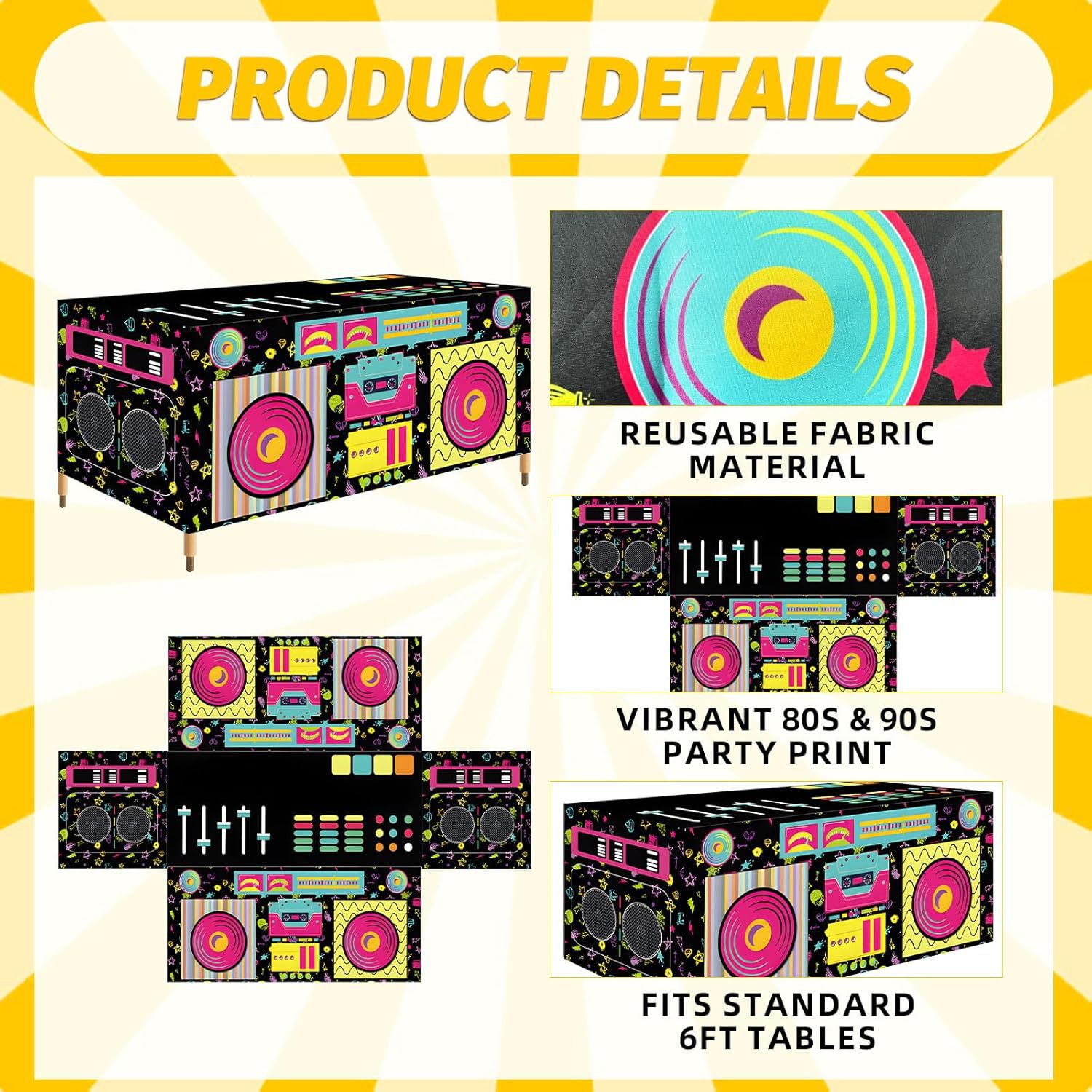Retro Radio Stereo Speaker Pri - Home Textiles News avis et prix