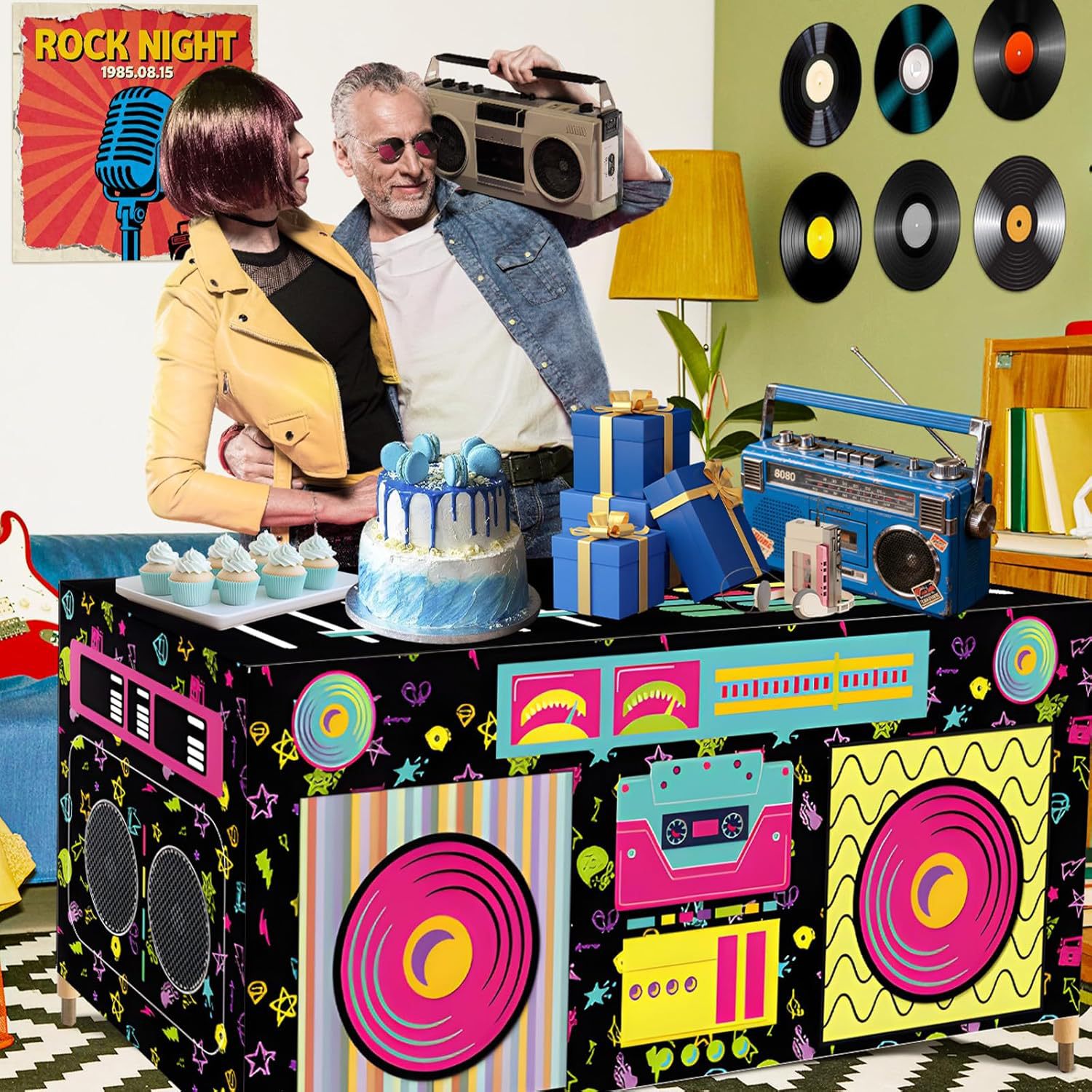 Retro Radio Stereo Speaker Pri - Home Textiles News avis et prix