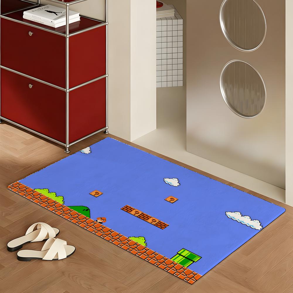 Anime Pixel Image Floor Mat So - Home Textiles Images avis et prix