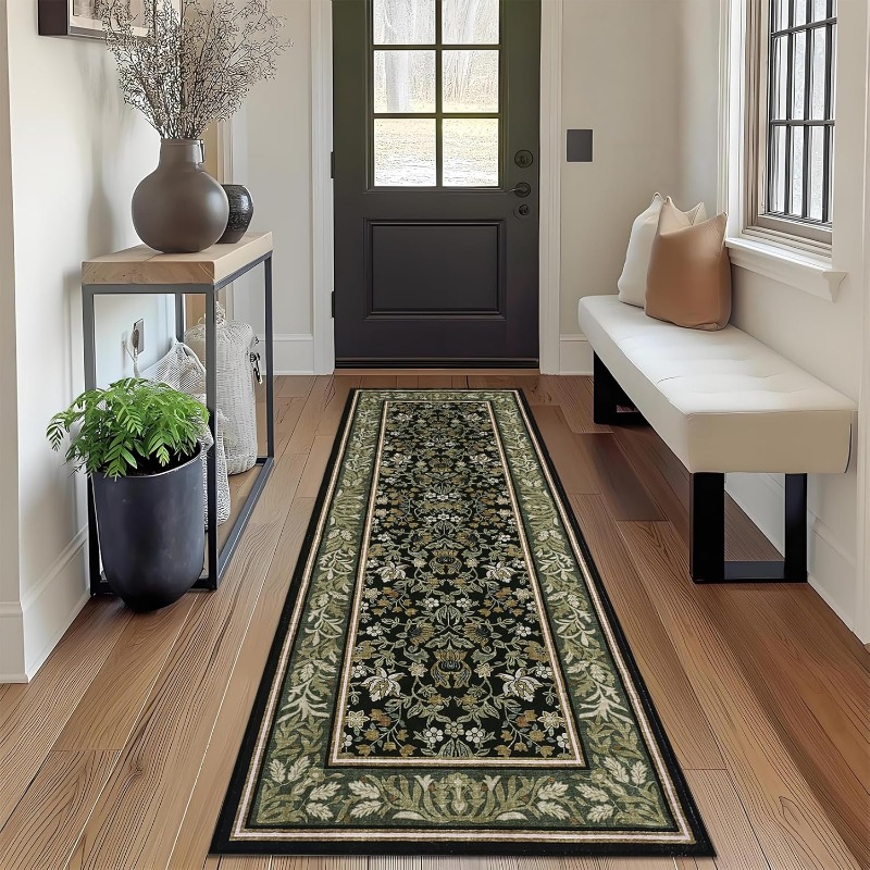 Vintage Floral Printed Hallway - Home Textiles Online avis et prix