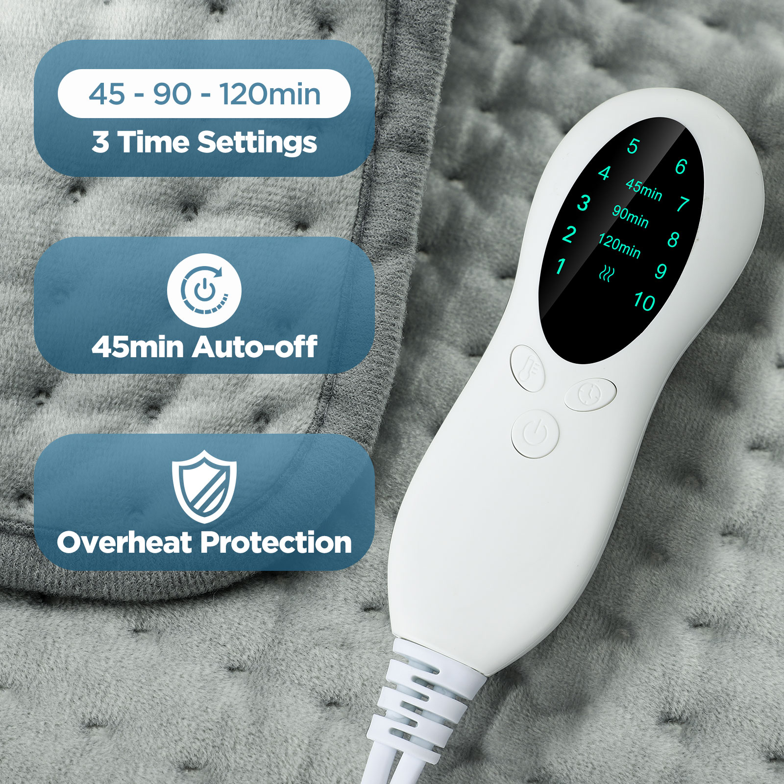 30*60/40*76/50*100cm Electric  - Electric Blanket Heated avis et prix